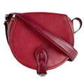 Louis Vuitton Dark Red Leather Shoulder Bag