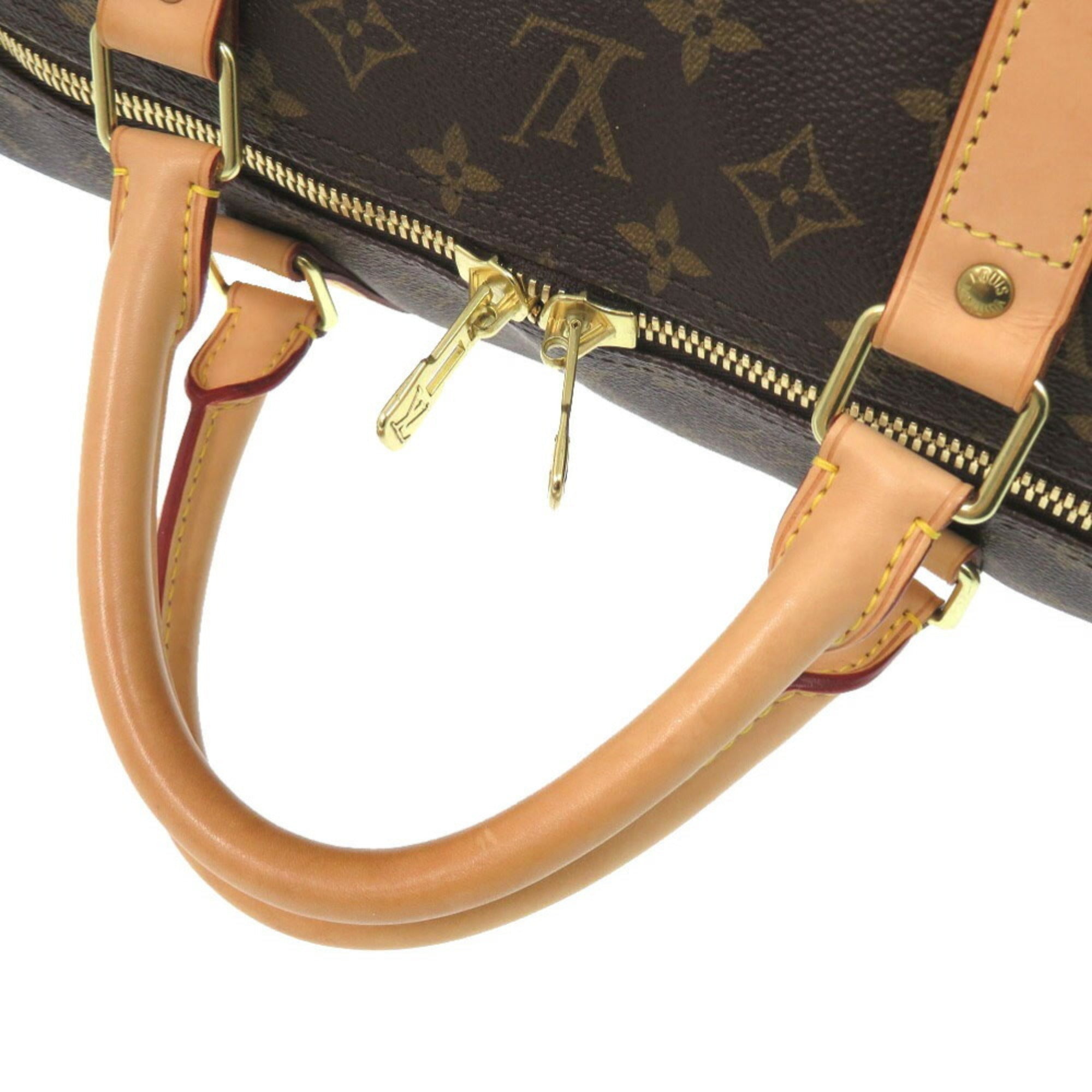 Louis Vuitton Brown Monogram Monogram Boston Bag
