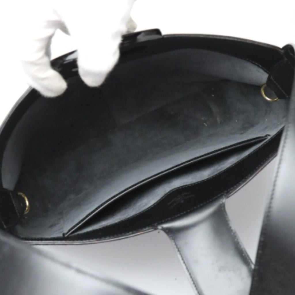 Louis Vuitton Black Noir Epi Leather Handbag
