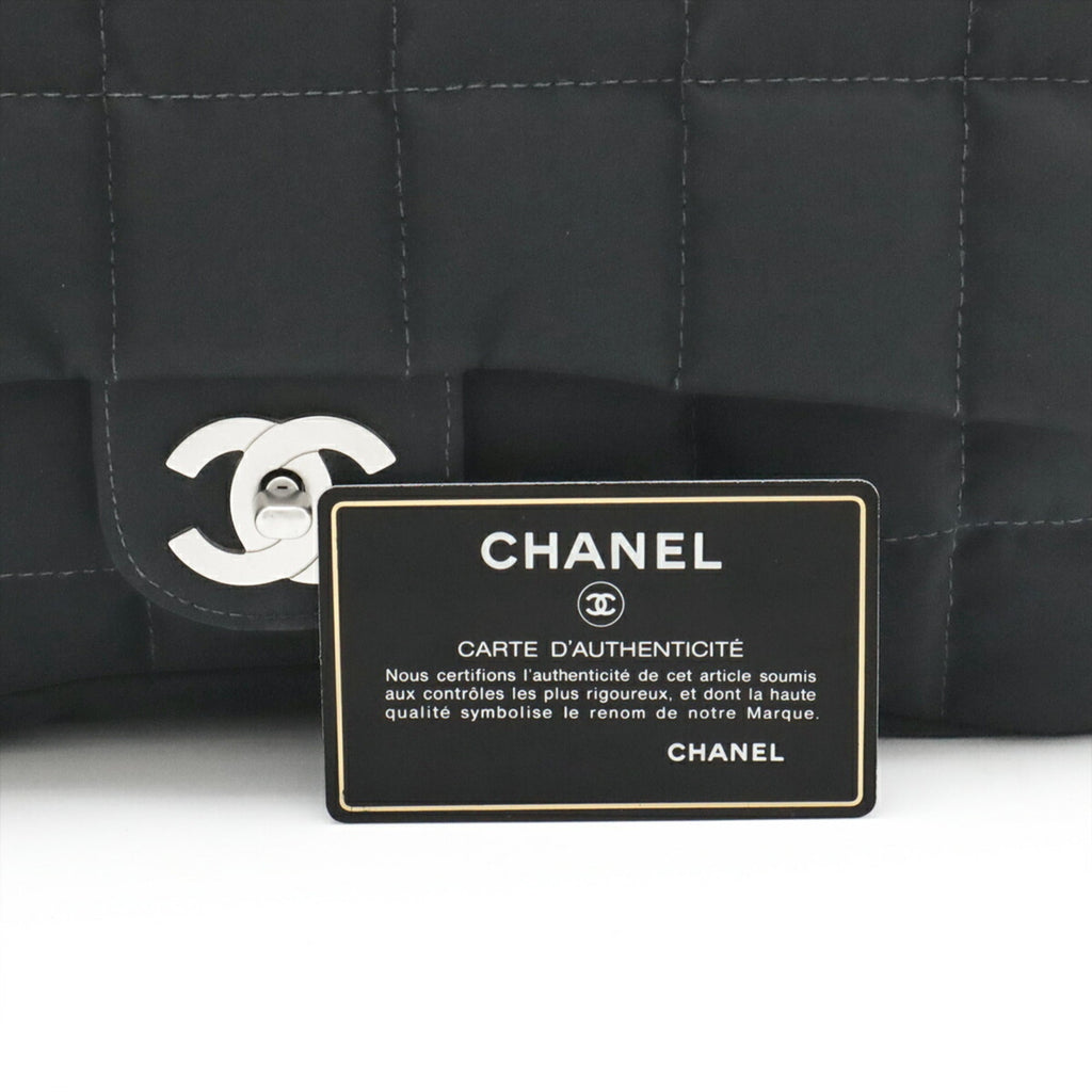 Chanel Black Nylon Shoulder Bag