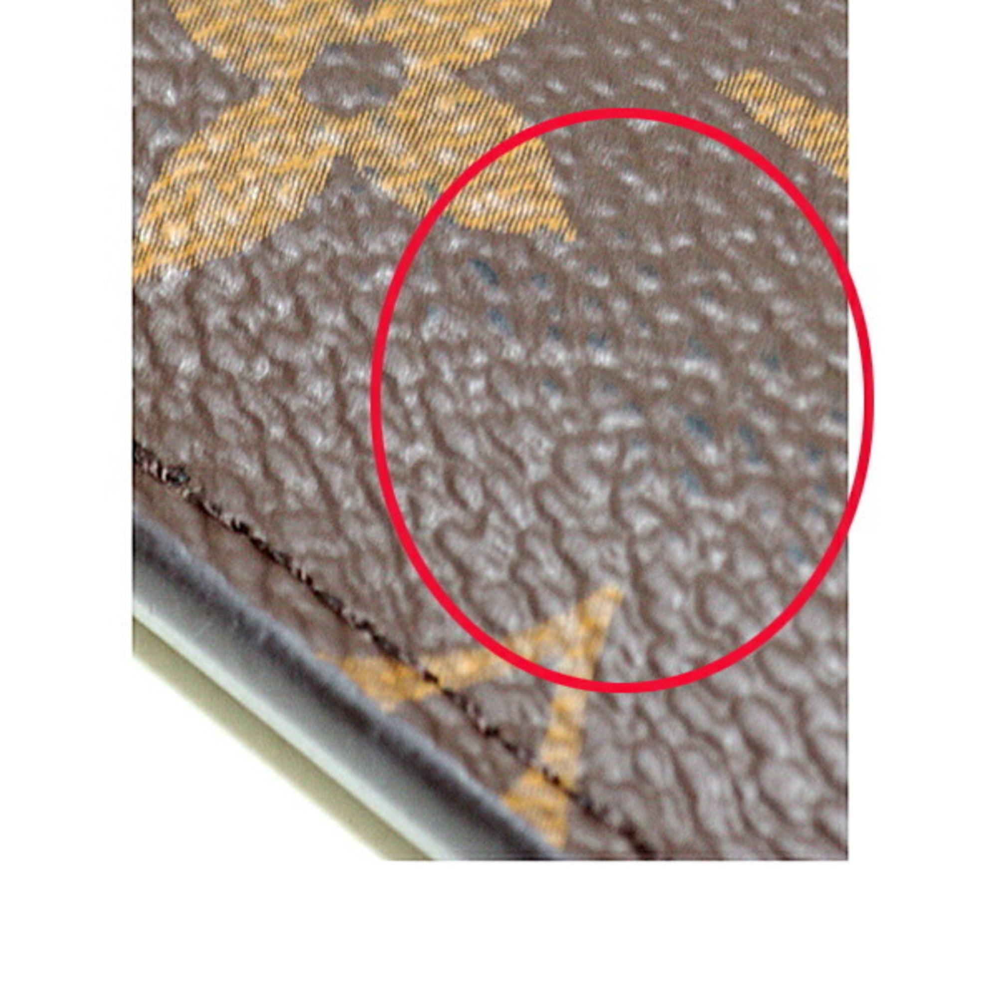 Louis Vuitton Monogram Brown Monogram Leather Coin Purse/Coin Case