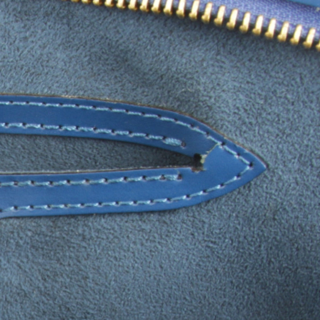 Louis Vuitton Blue Epi Leather Handbag