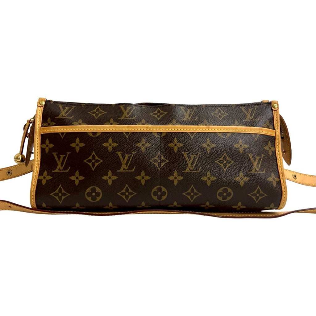 Louis Vuitton Brown Leather Pvc Pochette Shoulder Bag