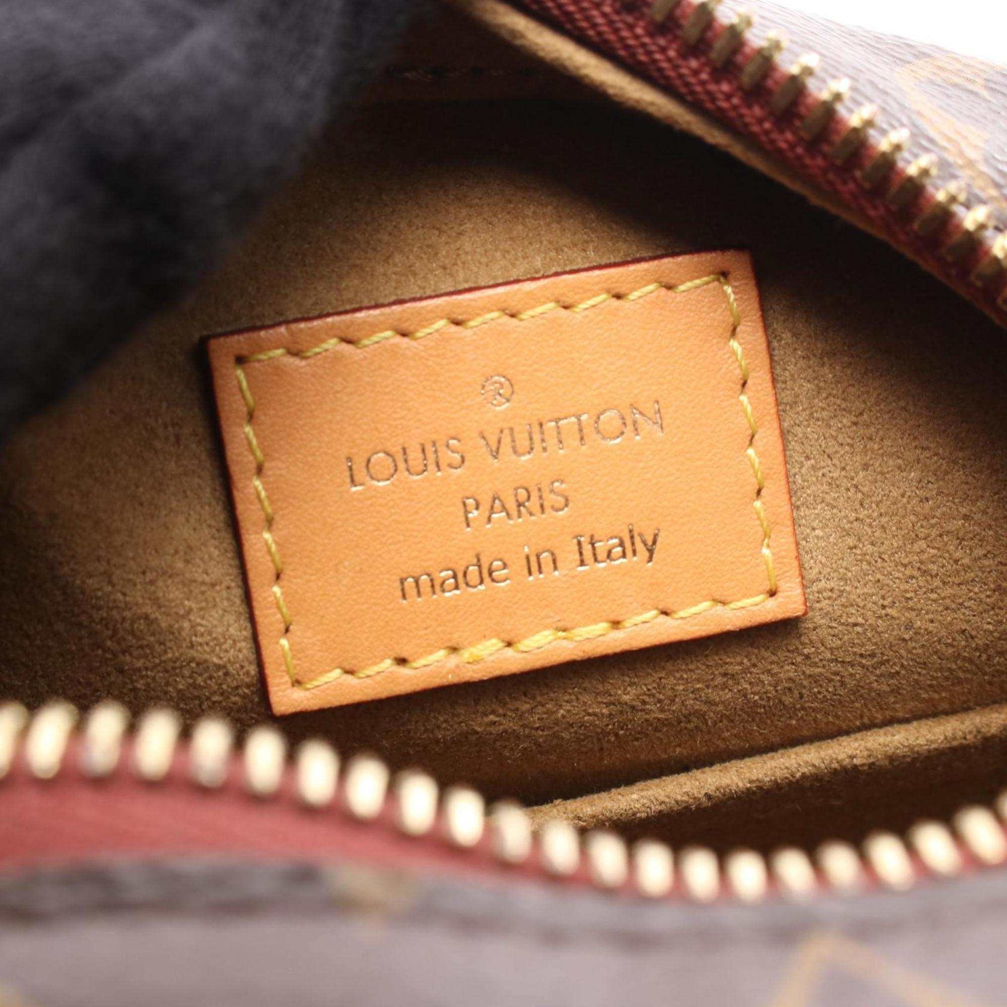 Louis Vuitton Brown Monogram Coated Canvas Shoulder Bag