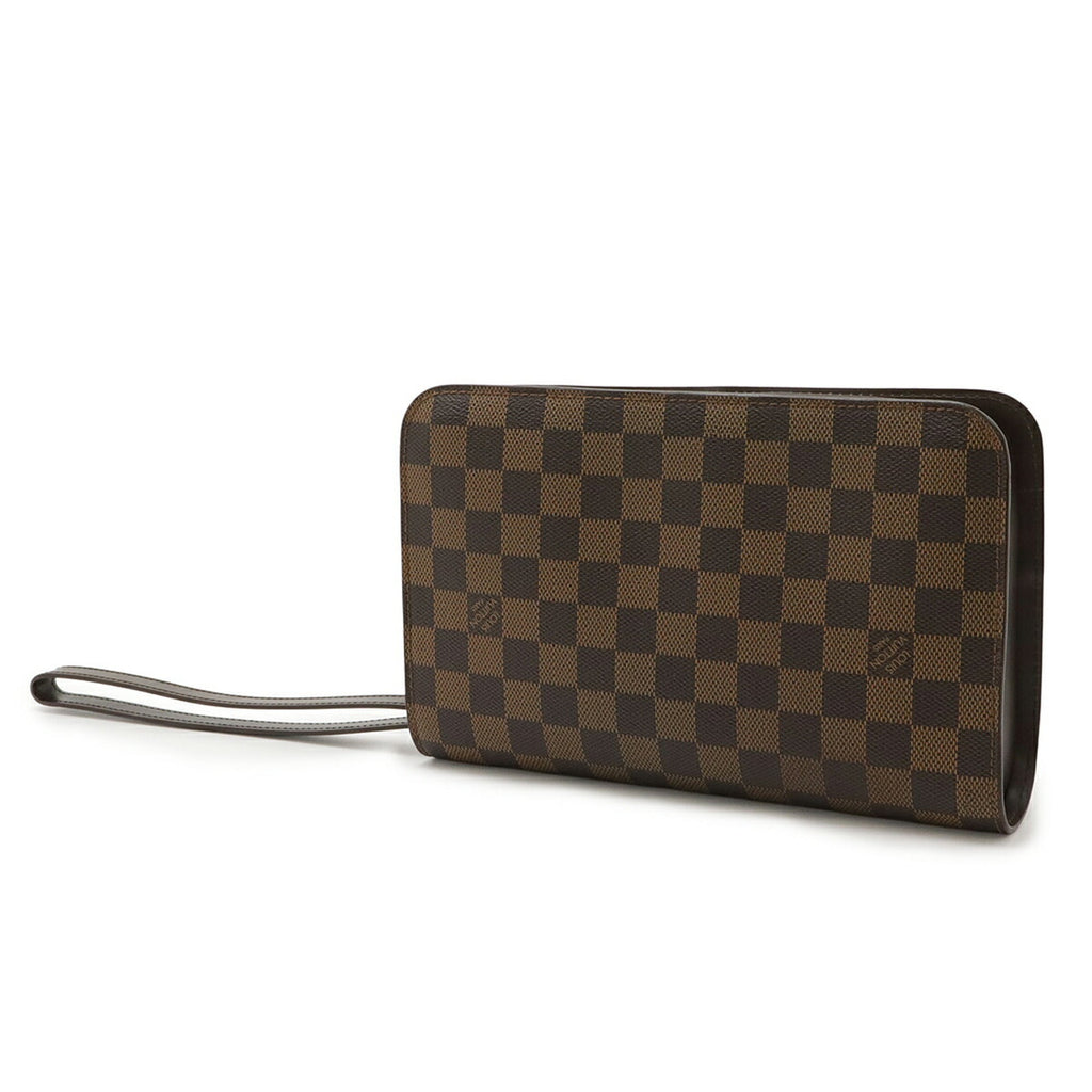 Louis Vuitton Brown Damier Canvas Damier Canvas Clutch Bag Pouch