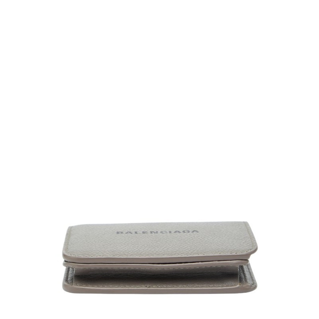 Balenciaga Gray Leather Wallet (Bi-Fold)
