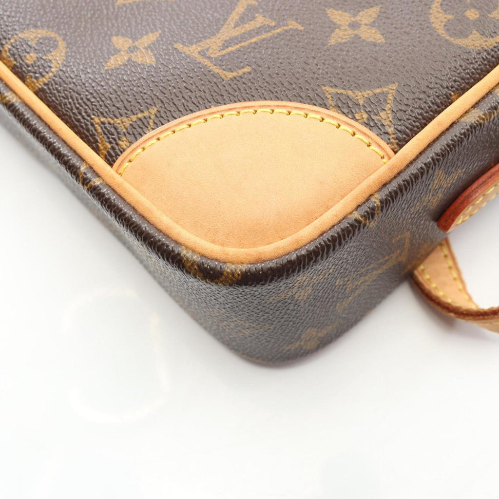 Louis Vuitton Brown Coated Canvas Pvc Leather Monogram Shoulder Bag