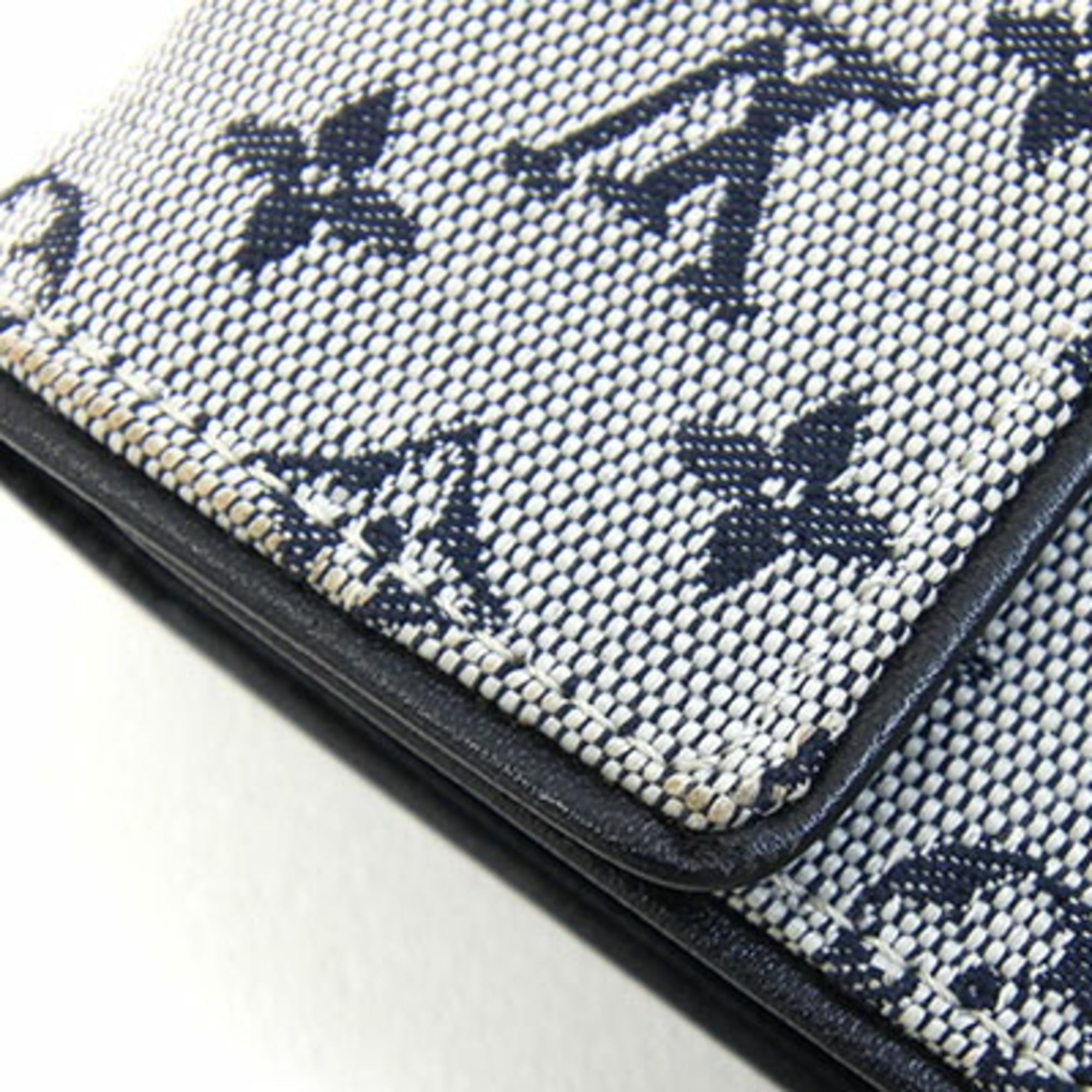 Louis Vuitton Blue Monogram Mini Wallet (Tri-Fold)