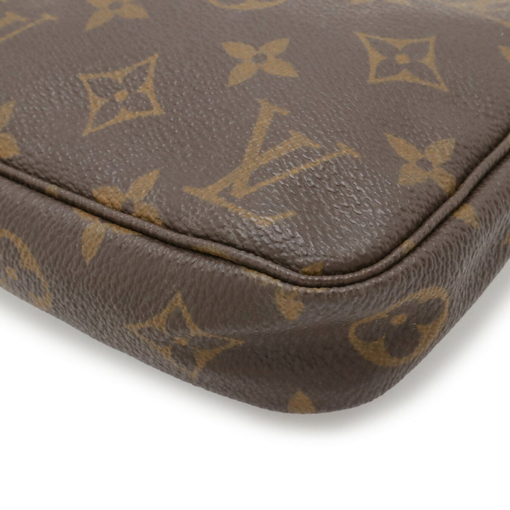 Louis Vuitton Brown Monogram Monogram Pvc Handbag Pochette Pouch