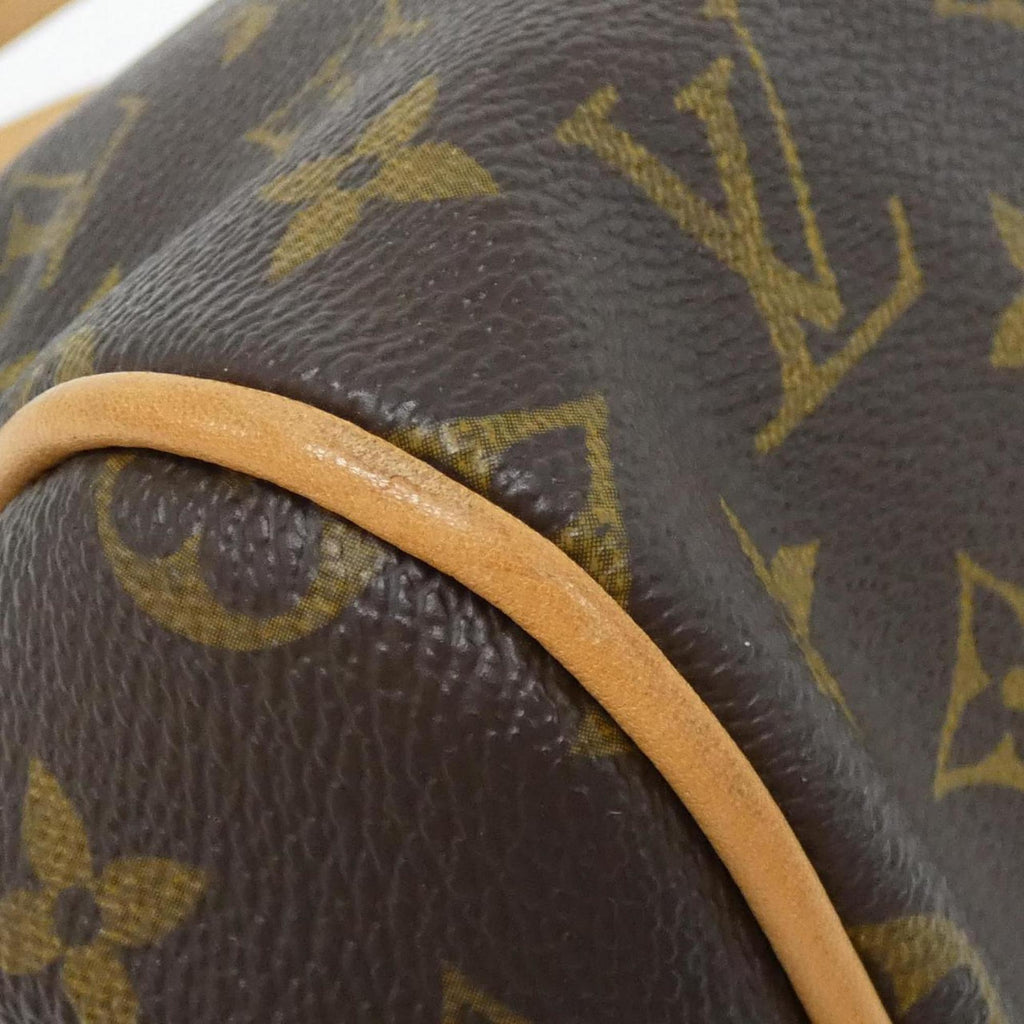 Louis Vuitton Marron Coated Canvas Shoulder Bag
