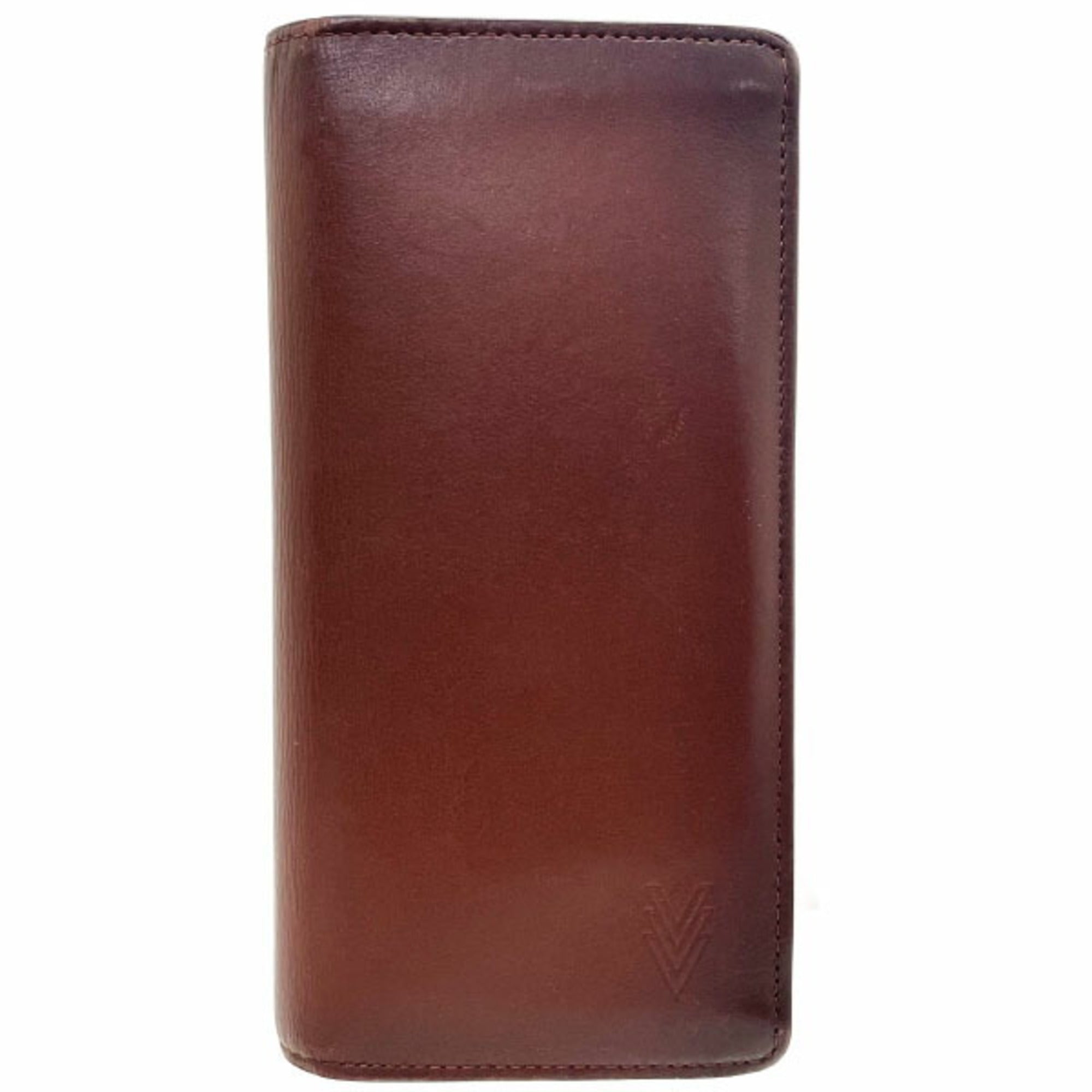 Louis Vuitton Brown Ombre Leather Long Wallet