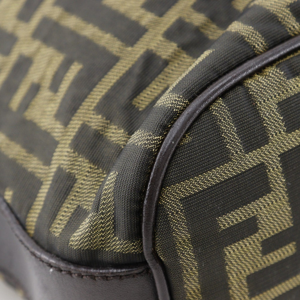 Fendi Brown Nylon Shoulder Bag