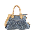 Louis Vuitton Blue Denim Handbag