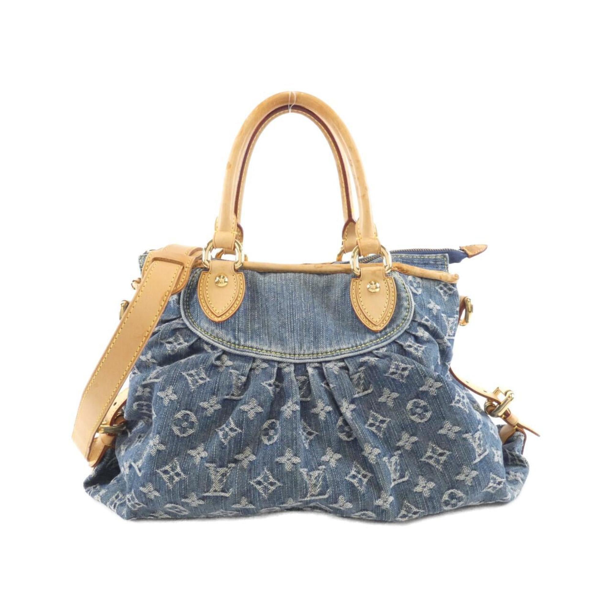 Louis Vuitton Blue Denim Handbag