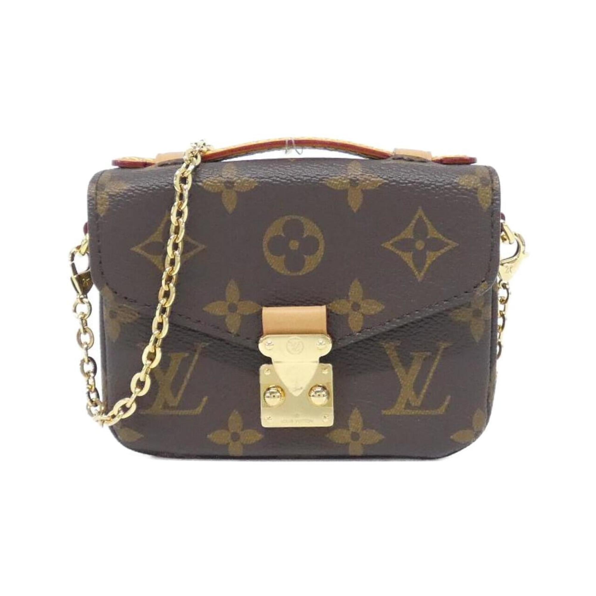 Louis Vuitton Marron Coated Canvas Shoulder Bag