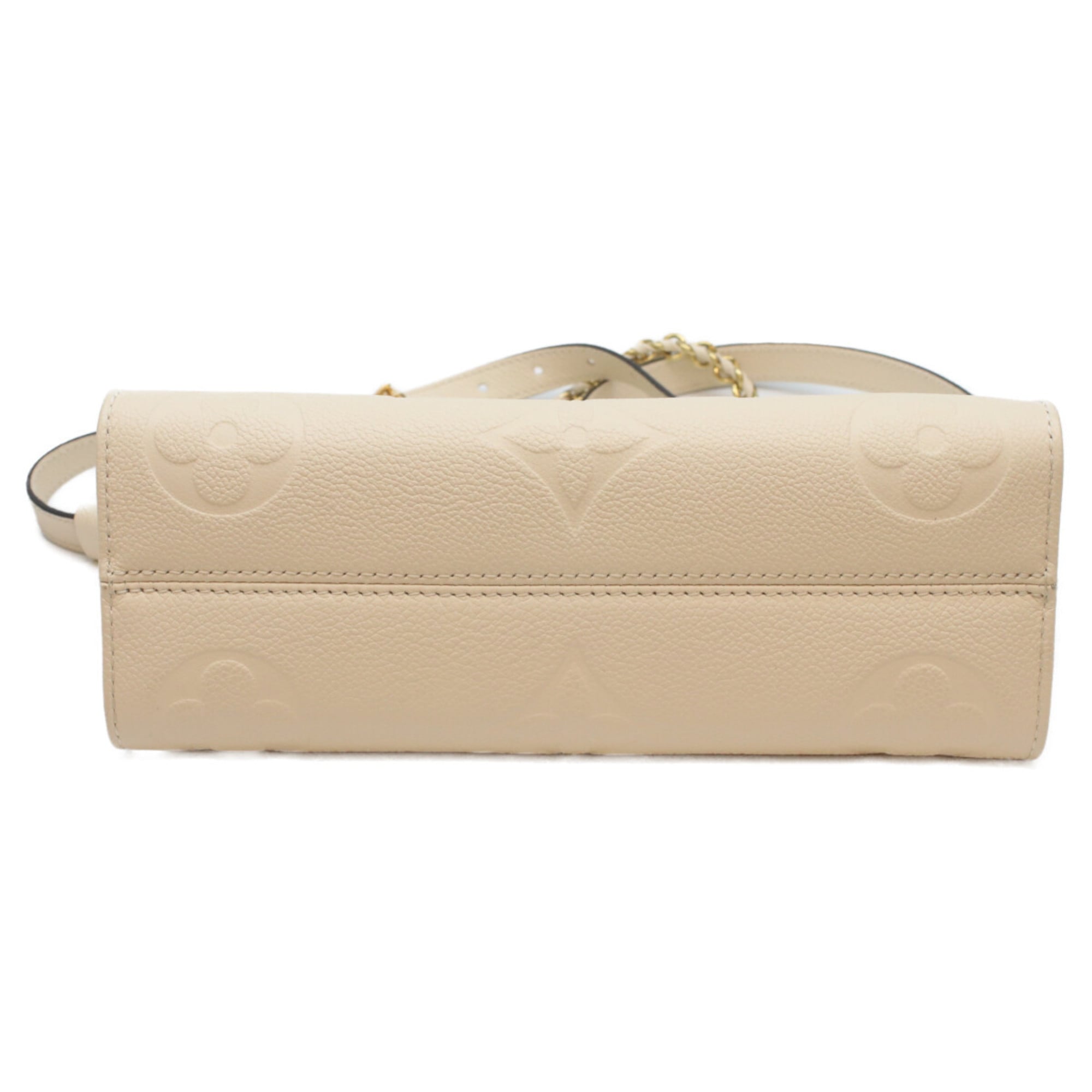 Louis Vuitton Cream Monogram Empreinte Handbag