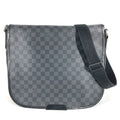 Louis Vuitton Black Damier Graphite Messenger Bag Shoulder Bag