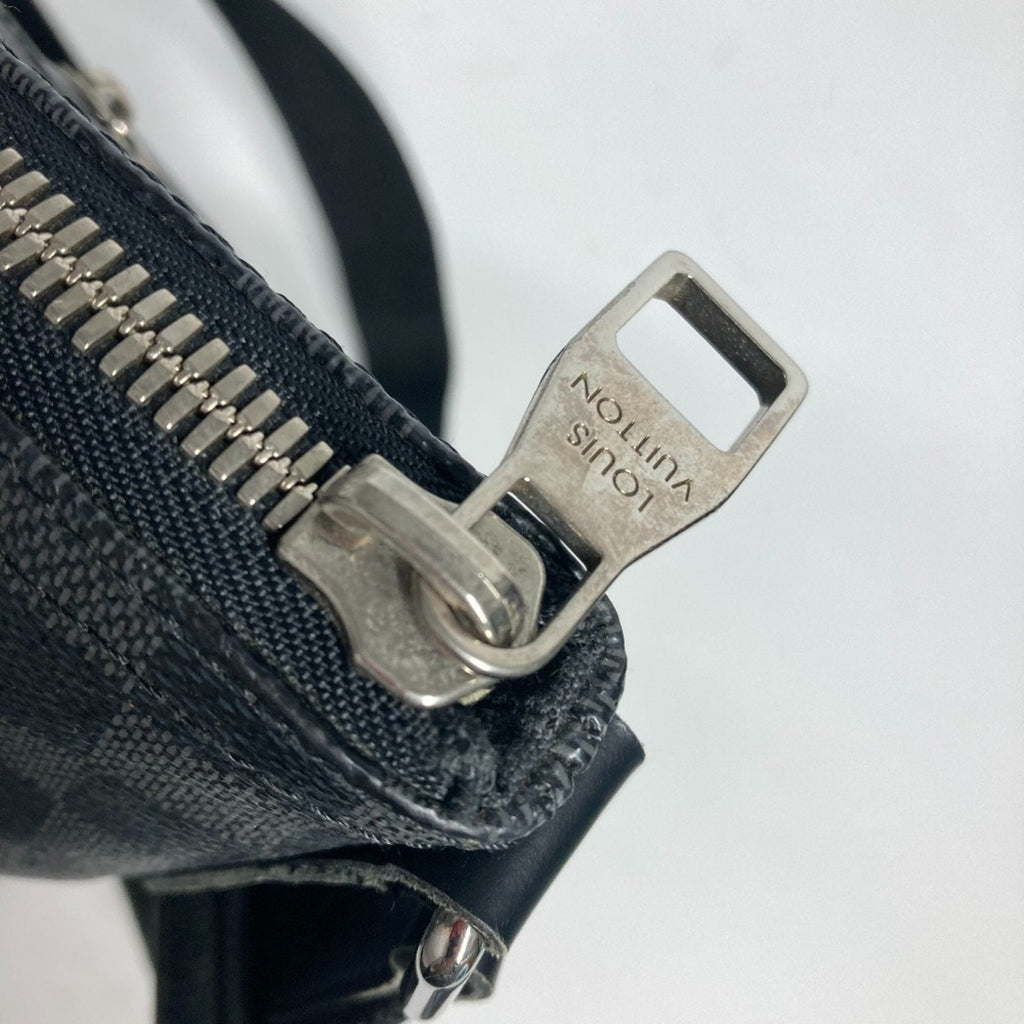 Louis Vuitton Black Damier Graphite Shoulder Bag