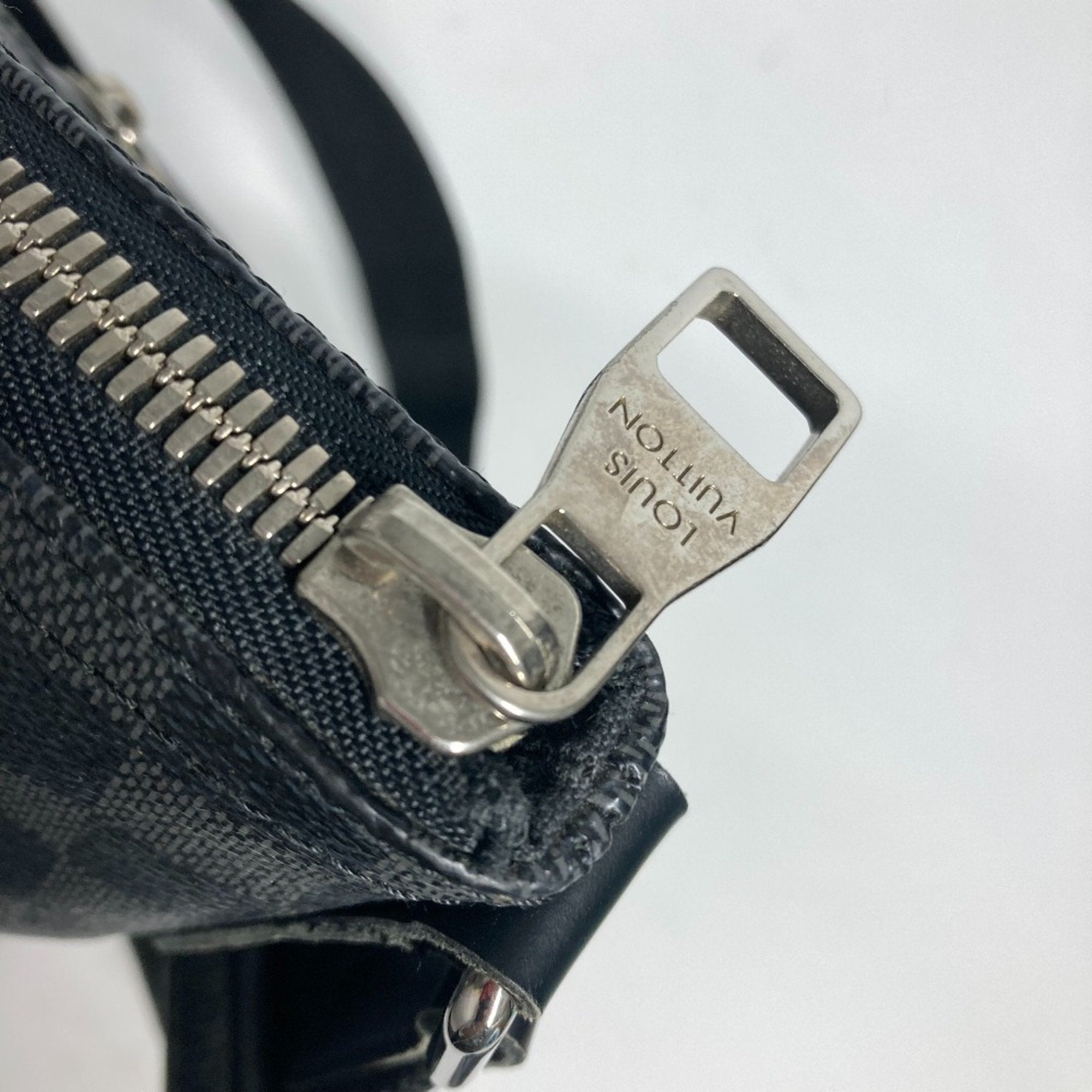 Louis Vuitton Black Damier Graphite Shoulder Bag