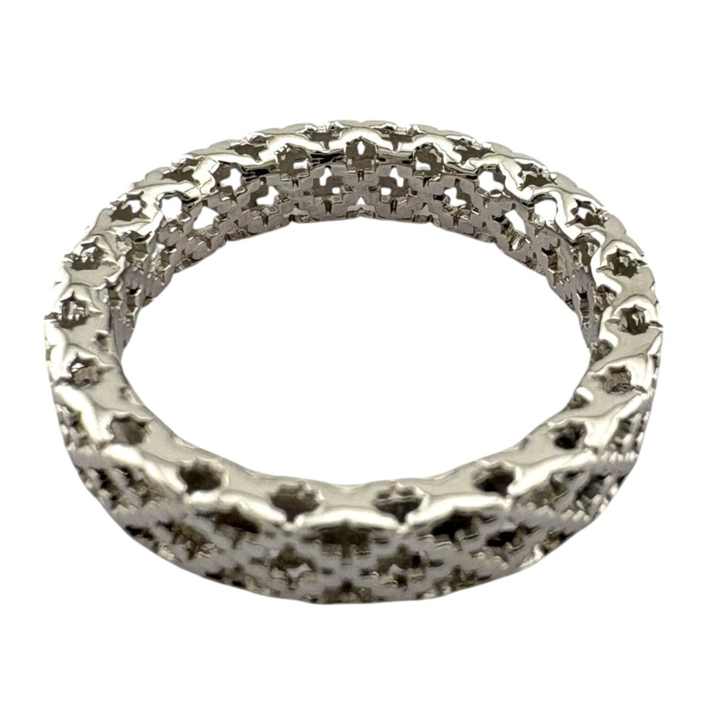 Gucci White Gold White Gold (18K) Band Ring (Pre-Owned)