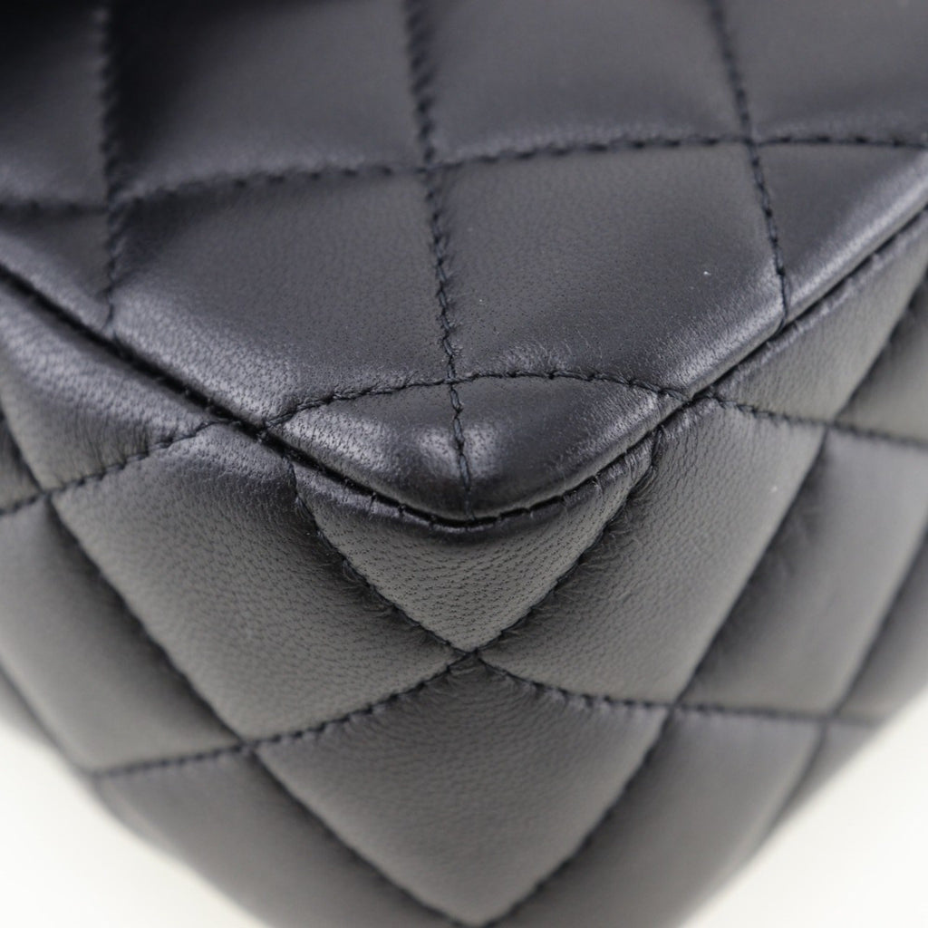 Chanel Black Leather Shoulder Bag