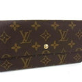 Louis Vuitton Monogram Brown Monogram Long Wallet