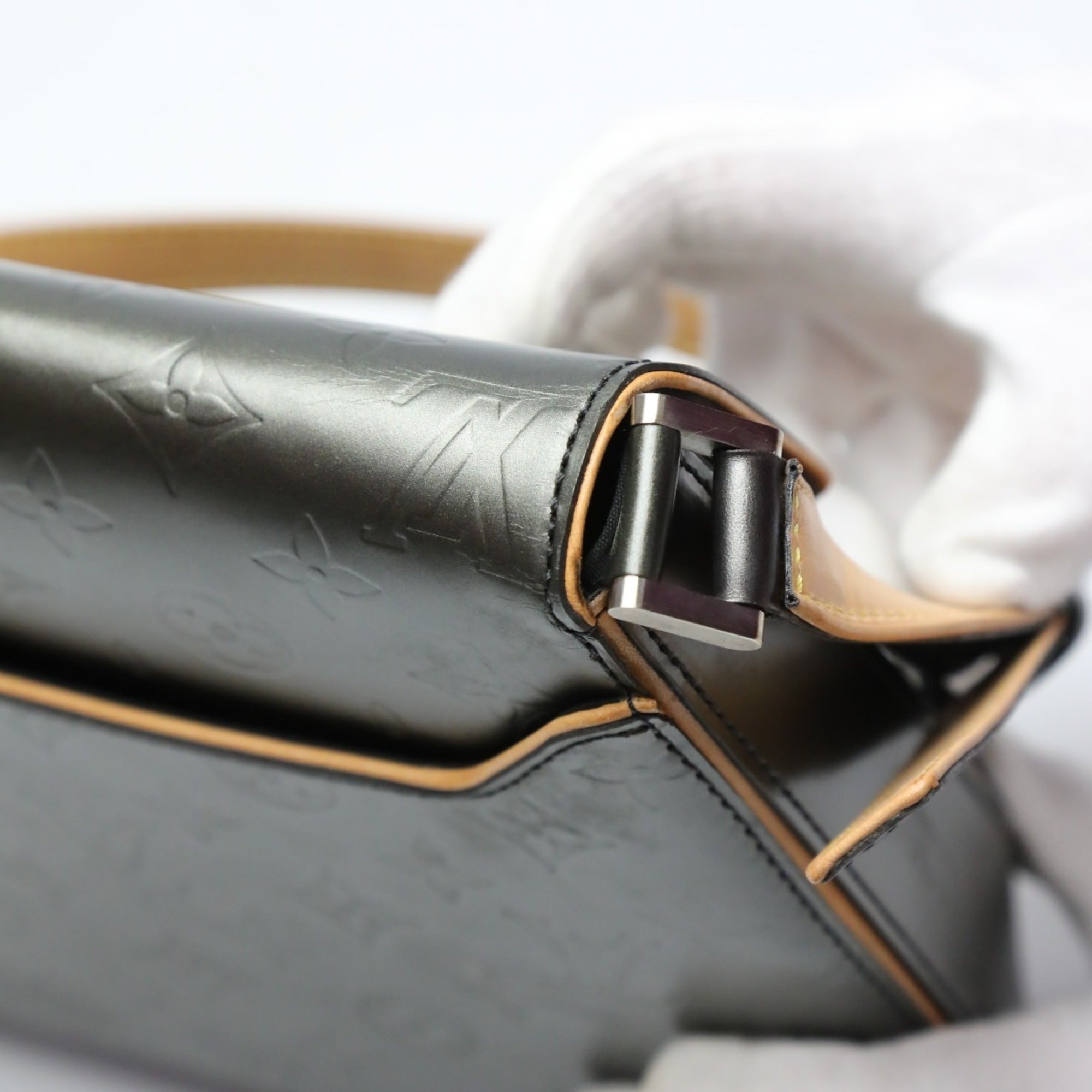 Louis Vuitton Black Monogram Noir Monogram Mat Shoulder Bag