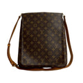 Louis Vuitton Brown Leather Pvc Pochette Shoulder Bag