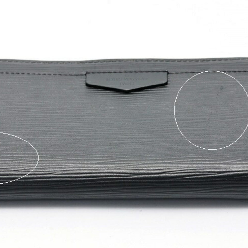 Louis Vuitton Black Noir Epi Leather Coin Purse/Coin Case