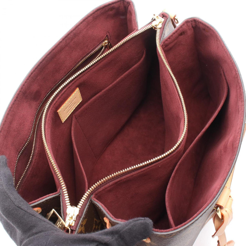 Louis Vuitton Brown Coated Canvas Monogram Pvc Leather Handbag
