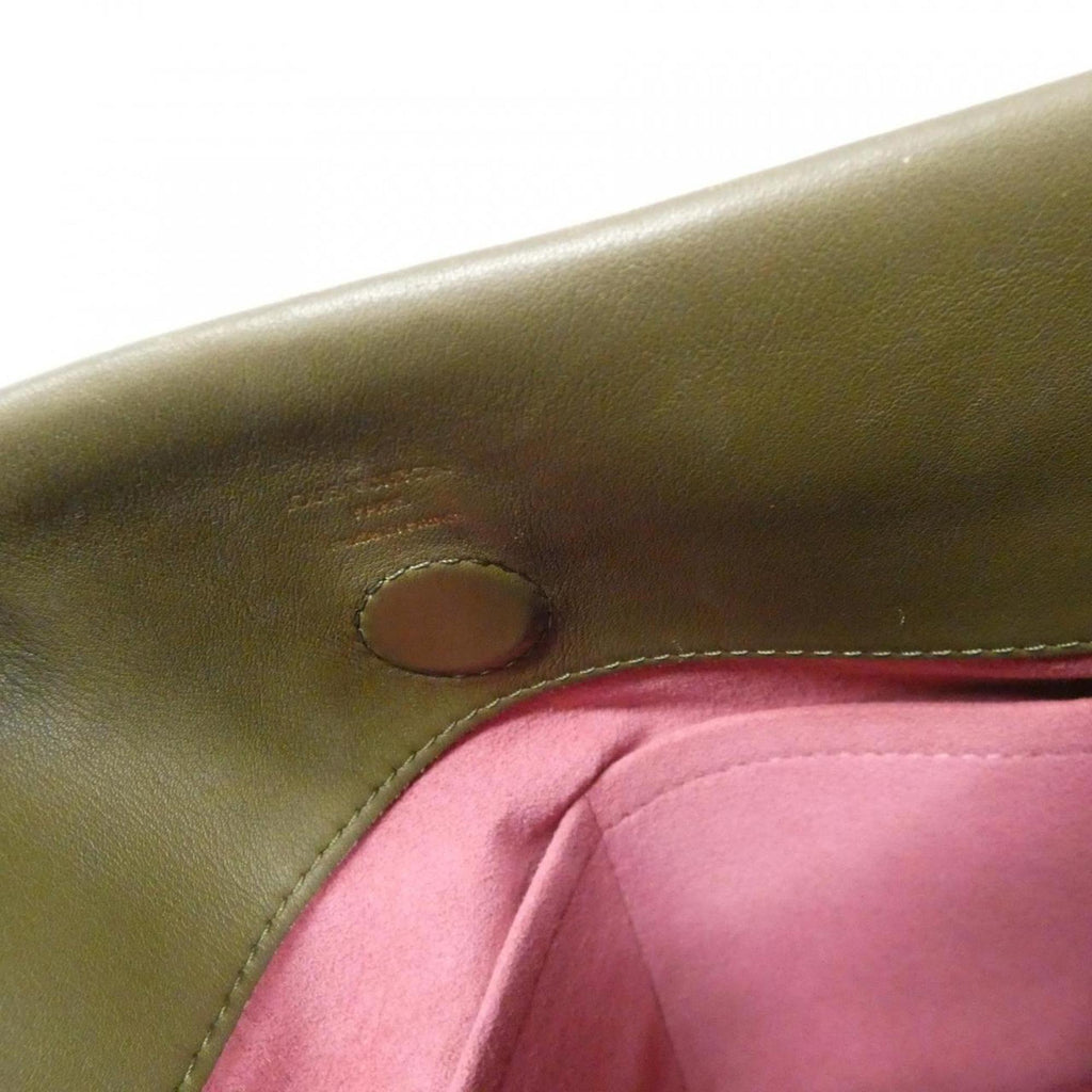 Louis Vuitton Brown Khaki Coated Canvas Shoulder Bag