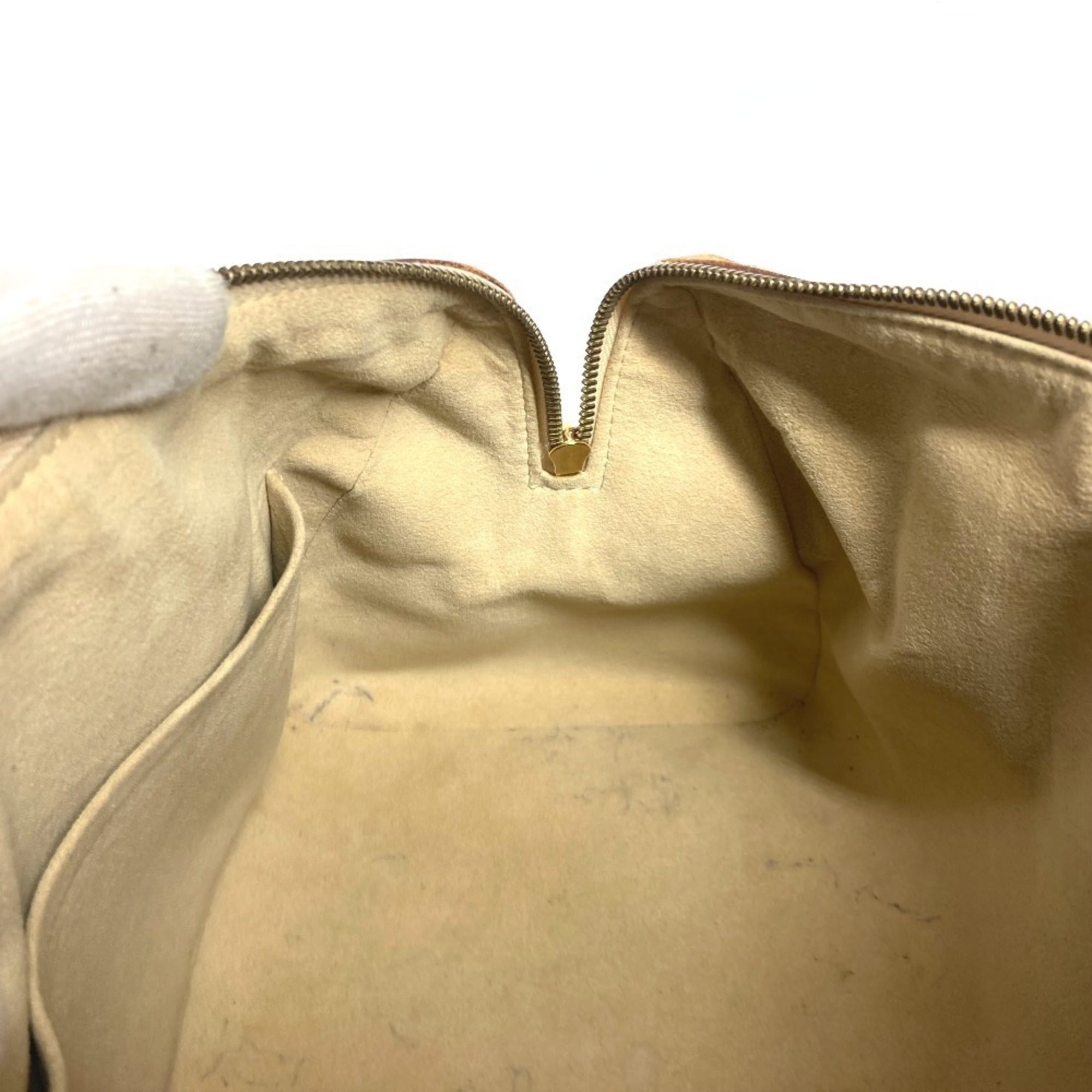 Louis Vuitton White Handbag Tote Bag