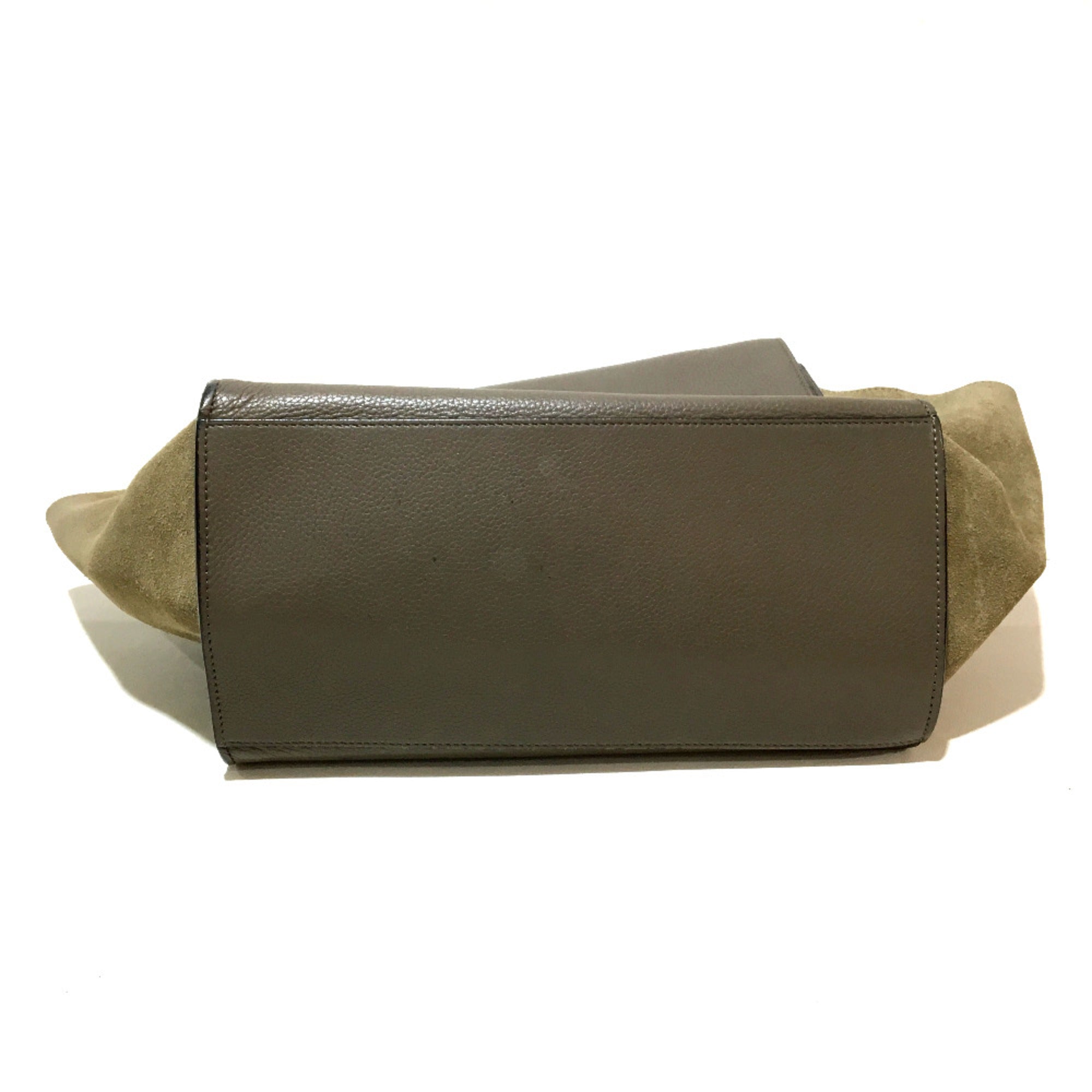 Celine Gray Leather Handbag
