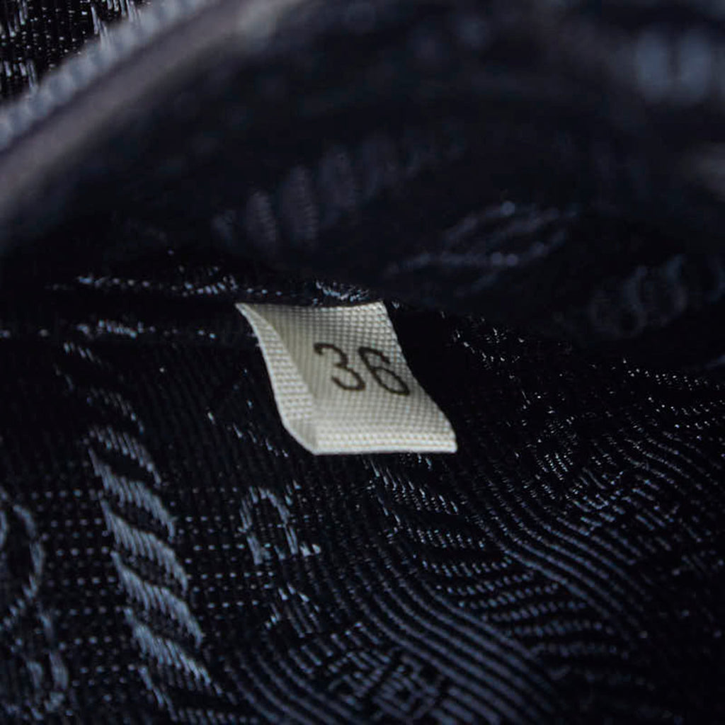 Prada Navy Nylon Handbag