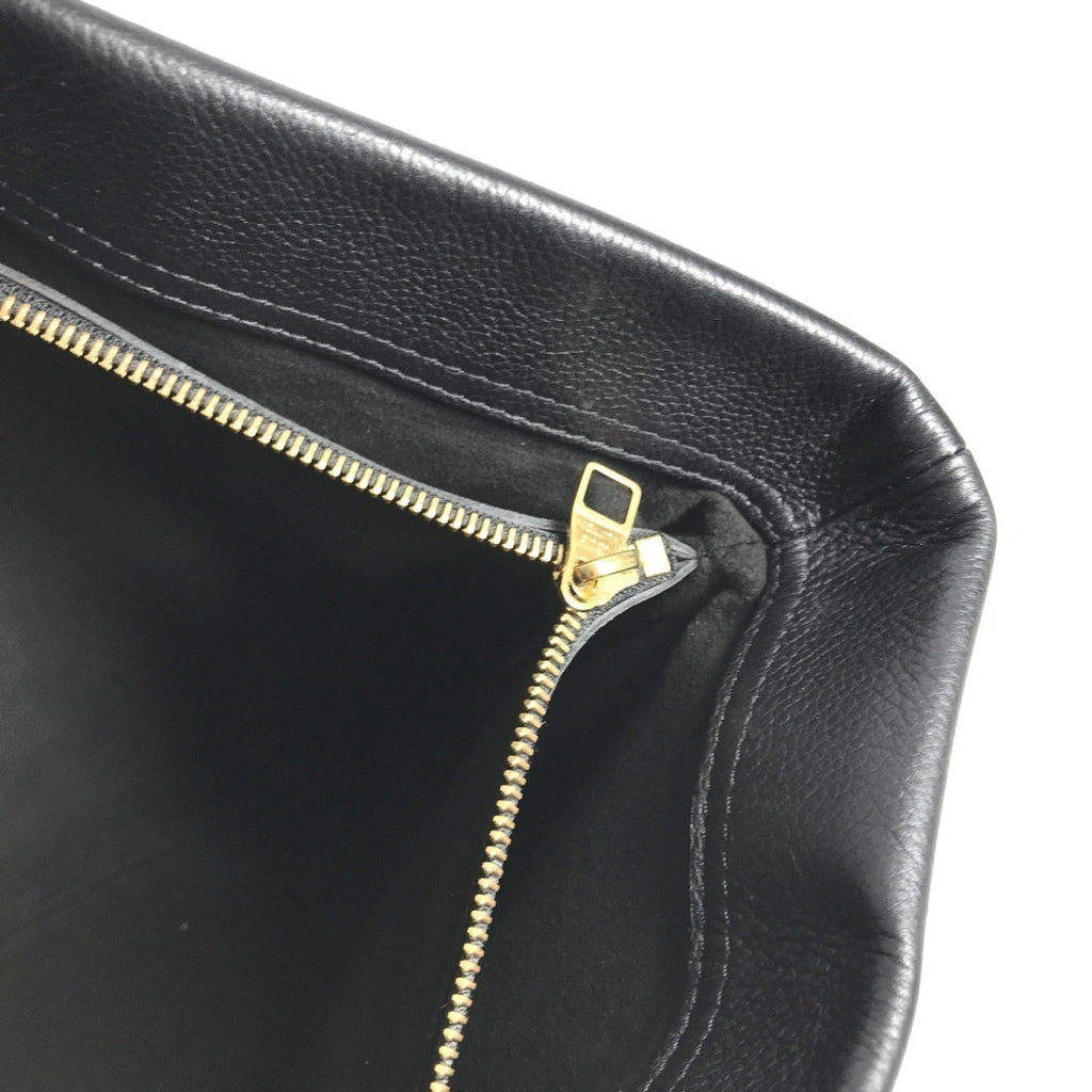 Louis Vuitton Black Brown Monogram Monogram Shoulder Bag Tote Bag