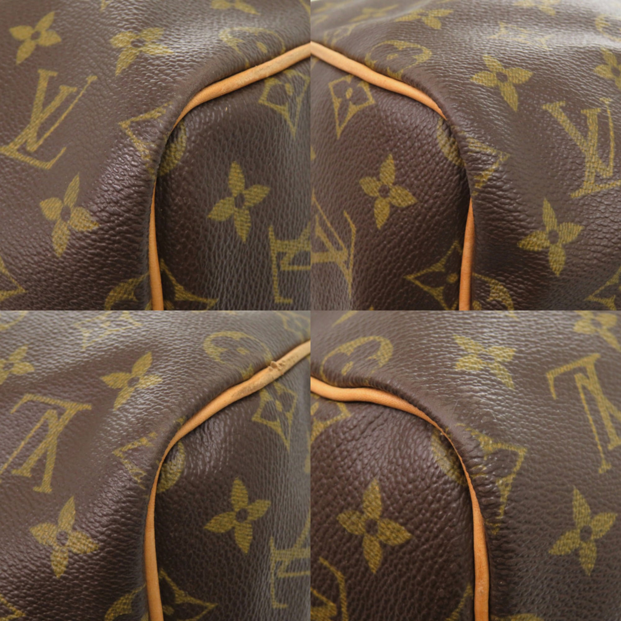 Louis Vuitton Brown Monogram Monogram Boston Bag
