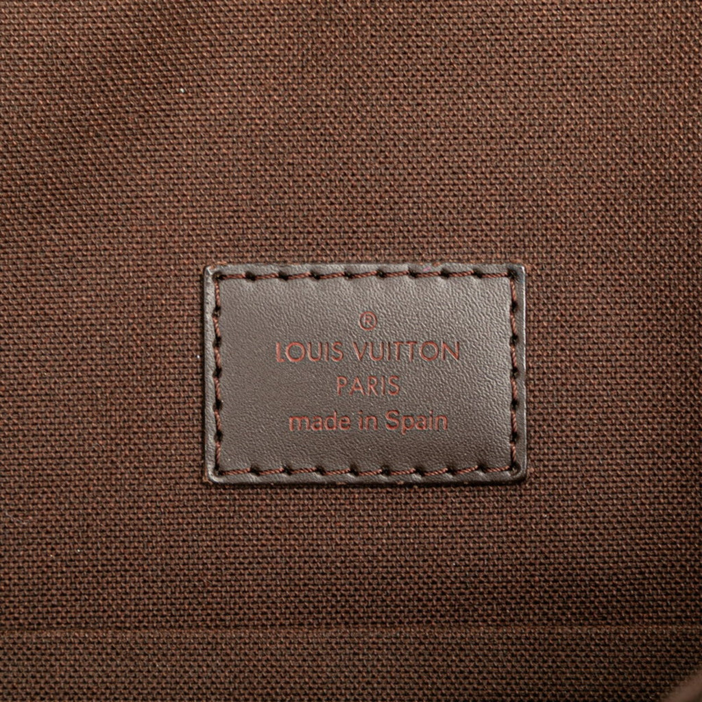 Louis Vuitton Brown Pvc Leather Shoulder Bag
