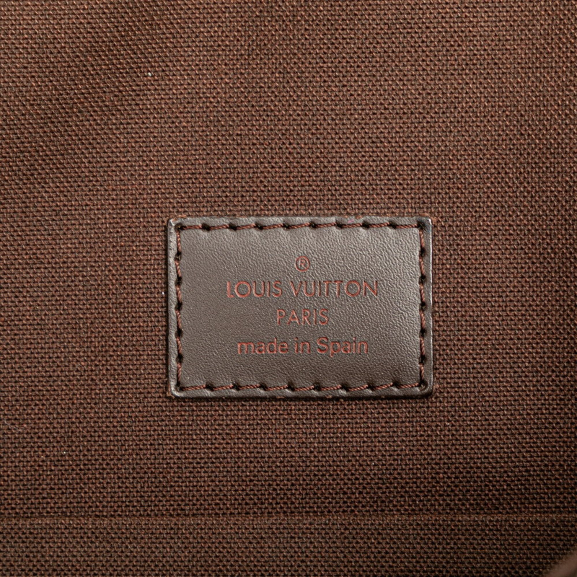 Louis Vuitton Brown Pvc Leather Shoulder Bag