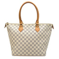 Louis Vuitton White Damier Azur Tote Bag