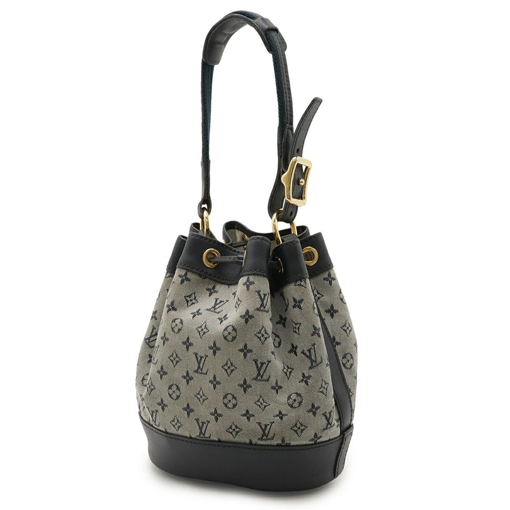 Louis Vuitton Blue Monogram Mini Leather Handbag Shoulder Bag