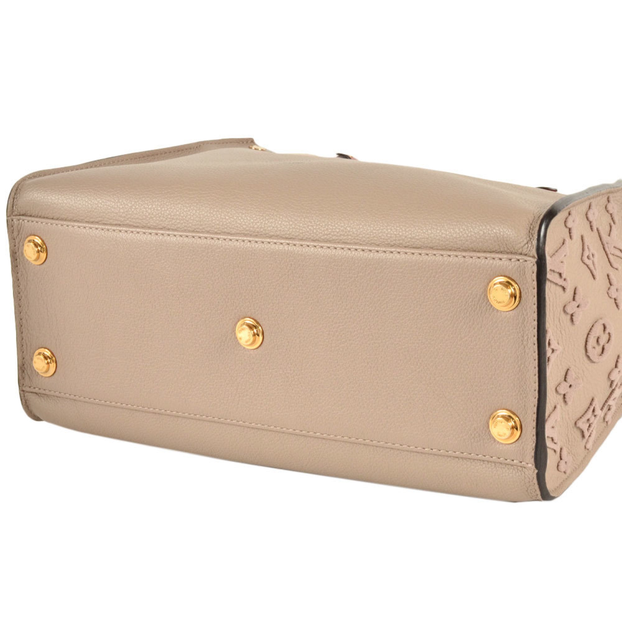 Louis Vuitton Beige Galle Leather Handbag