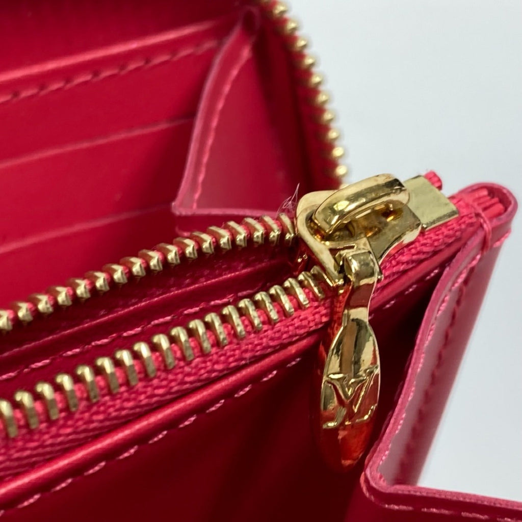 Louis Vuitton Monogram Vernis Pink Monogram Vernis Long Wallet