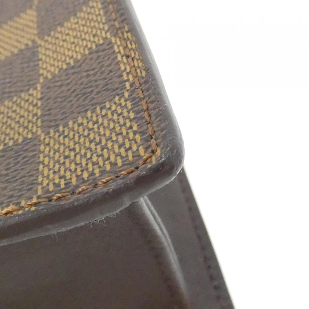 Louis Vuitton Ebene Coated Canvas Handbag