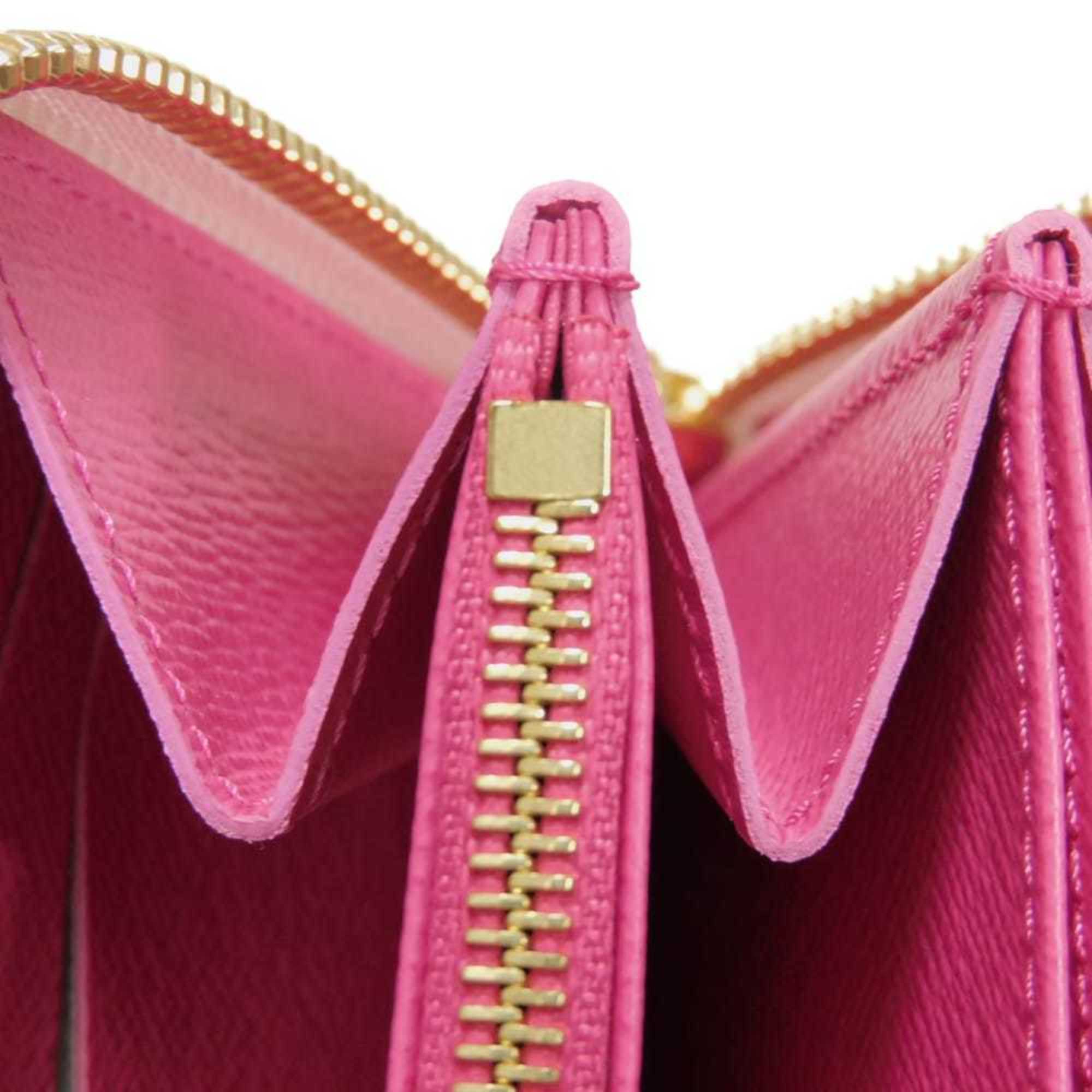 Louis Vuitton Monogram Multi-Color Pink White Monogram Multicolore Canvas Leather Long Wallet