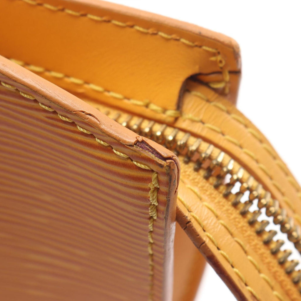 Louis Vuitton Yellow Epi Leather Handbag