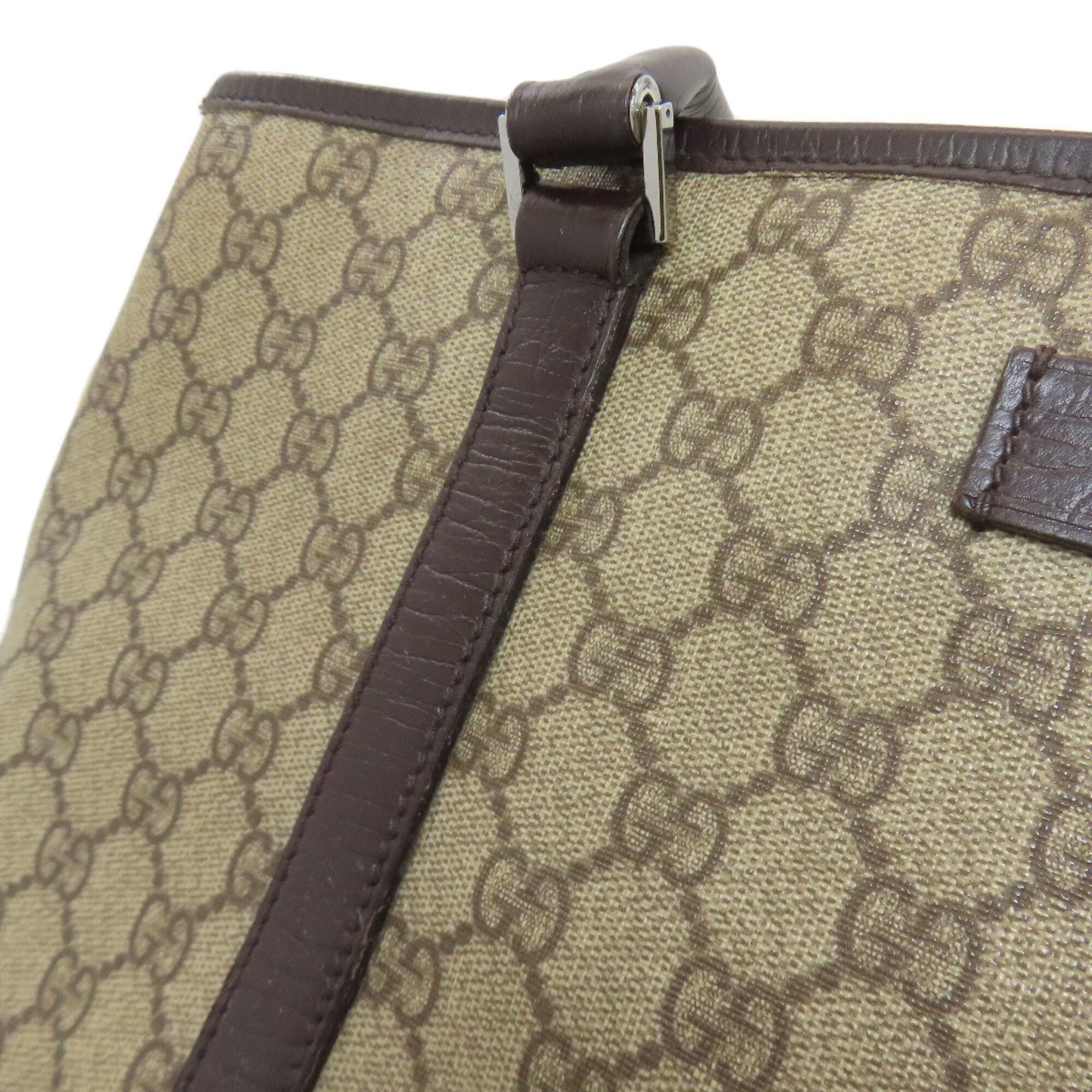 Gucci Brown Pvc Tote Bag (Pre-Owned)