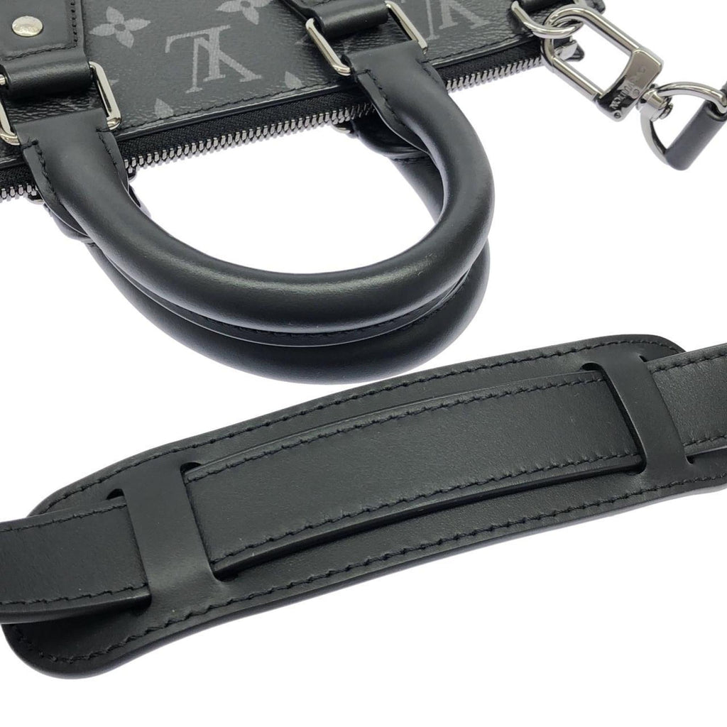 Louis Vuitton Black Coated Canvas Handbag