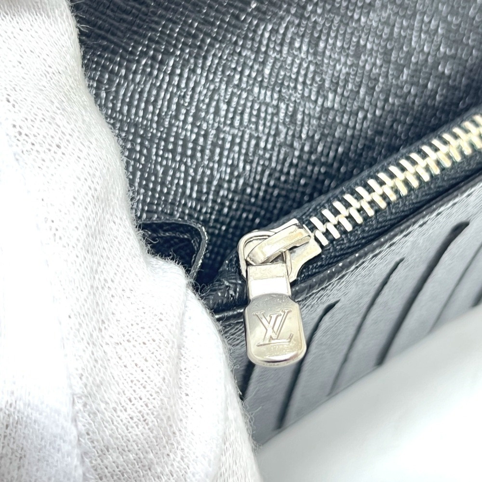 Louis Vuitton Black Damier Graphite Coin Purse/Coin Case