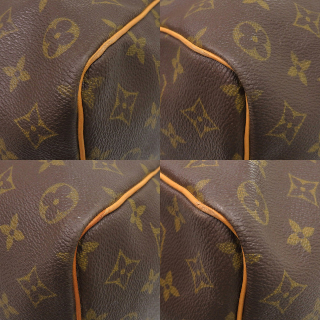 Louis Vuitton Brown Monogram Monogram Boston Bag