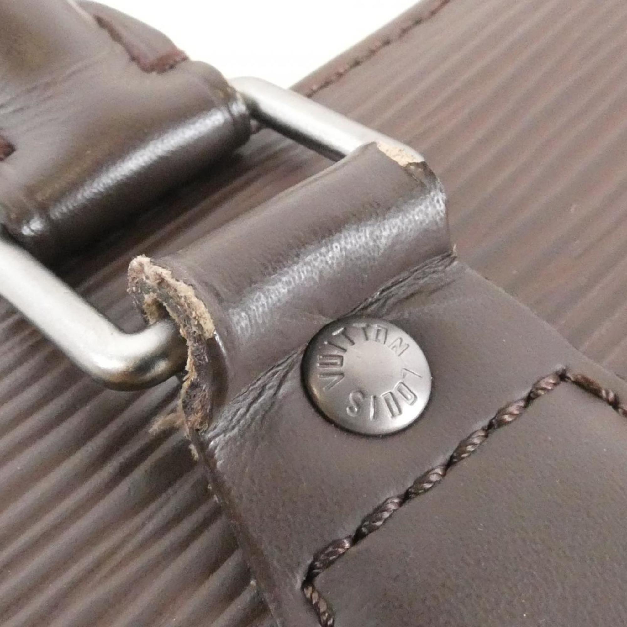 Louis Vuitton Mocha Leather Handbag